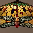 thumbnail image 3 of CHLOE Lighting EMPRESS Tiffany-style Blackish Bronze 3 Light Hanging Pendant 18" Wide, 3 of 5