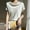 Green, variant on Cowl Neck Cap Sleeve Tops for Women Fashion Satin Pullover Short Sleeve Shirt Summer Business Tops