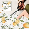 thumbnail image 6 of Yayeee Faucet Mat for Kitchen Sink 30" Diatomite Long Splash Guard Pad, White Watercolor Oranges, 6 of 7