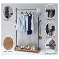 Industrial Pipe Clothing Racks, Rolling Garment Racks, Hall Tree on