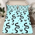thumbnail image 2 of Castle Fairy Boys Girls Animal Snake Full Size Sheets,Bohemian Moon Stars Bed Sheets, 2 of 7