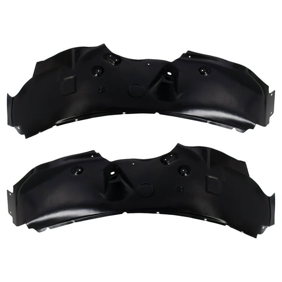 TRQ Inner Fender Liner Set Fits 2008-2010 Ford F-250 Super Duty F-350 Super Duty BDA16452