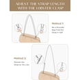 thumbnail image 5 of CoCoMangos Dressy Vegan Leather Clutch Purse for Women Formal, Soft Pleated PU Evening Clutch for Weddings, Proms, Cocktail-Gemma, 5 of 6