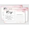 thumbnail image 2 of Inkdotpot 50 Blank RSVP Cards With White Envelopes- Watercolor Splash Style Response Card-RSVP For Wedding-Rehearsal Dinner-Baby Shower-Bridal Shower-Engagement Party Invitations, 2 of 7