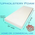 thumbnail image 2 of AK Trading Foam Sheet, Upholstery Foam, Home and Commercial (2" x 24" x 72"), 2 of 5