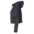 thumbnail image 3 of ShirtBANC Women's Croptop Windbreaker Lightweight Water Resistant Raincoat, 3 of 5