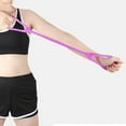 thumbnail image 5 of Cheers.US Yoga Pilates Belt 8 Shape Band Multi-Function Band for Women Yoga Elastic Pull Rope Fitness Equipment Bodybuilding Expander for Abdomen Waist Arm Leg Stretching Slimming Training, 5 of 7