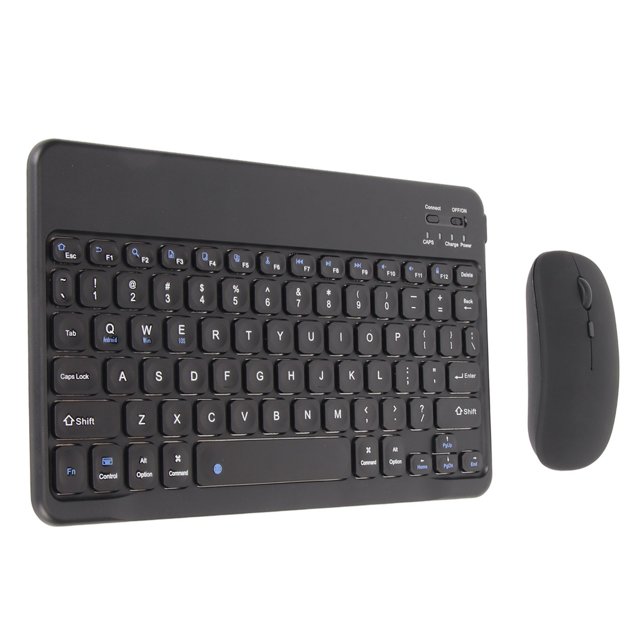 Keyboard and Mouse Combo, 10 Inch Lightweight Waterproof BT Gaming Keyboard Set, for PC Laptop Gamers