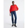 thumbnail image 2 of Free Assembly Women's V-Collar Sweater with Long Sleeves, Midweight, Sizes, XS-XXL, 2 of 5