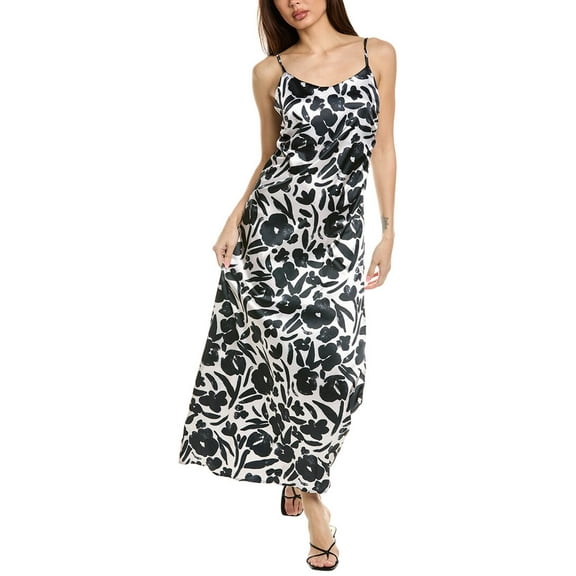 Peixoto womens Elora Maxi Dress, l, Black