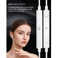 thumbnail image 3 of Audífonos con cable Wabklove con conector Lightning para iPhone, 3 of 8