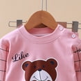 thumbnail image 5 of Caqnni Toddler Baby Boy Fall Winter Clothes Little Boy Outfit Letter Long Sleeve Sweatshirts and Jogger Pants Set Fall Winter Set for 0 6 12 18 24 M 1t 2t 3t 4t 5t 6t,2-3 Years, 5 of 7