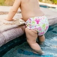 thumbnail image 2 of i play. Baby and Toddler Girls Snap Reusable Absorbent Swimsuit Diaper, 2 of 4