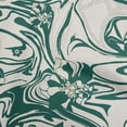 thumbnail image 1 of oneOone Viscose Chiffon Teal Green Fabric Abstracts Sewing Craft Projects Fabric Prints By Yard 42 Inch Wide, 1 of 5