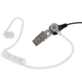 thumbnail image 2 of Auricular de radio Walkie Talkie Heaphones Auricular acústico secreto de 2 pines para auriculares con micrófono grande PTT para radio bidireccional de Motorola, 2 of 8