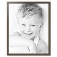 thumbnail image 2 of ArtToFrames 32" x 40" Muted Silver Picture Frame, 32x40 inch Silver Wood Poster Frame (WOM-4626),  Pack, 2 of 8