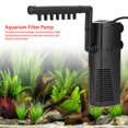 thumbnail image 2 of Qiilu Fish Tank Submersible Pump, Spray Increasing Fish Tank Filter Pump, Oxygen Pumping 5W For Aquarium Fish Tank, 2 of 8