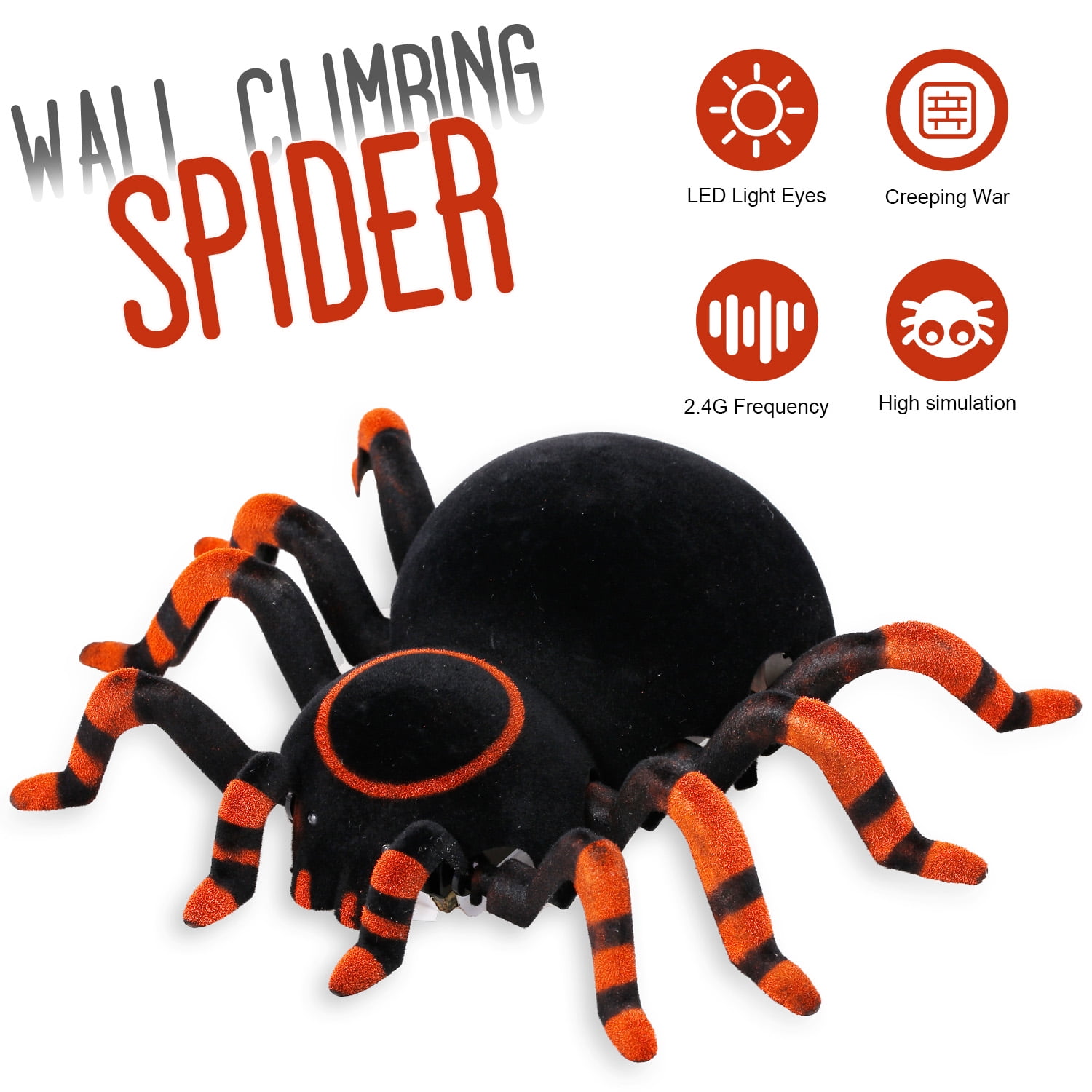 remote control spider climbs walls