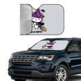 thumbnail image 4 of Windshield Sun Shade Foldable Car Front Window Sunshade For Car Suv Trucks Vans - Best Heat Shield Blocker Visor Cover Blocks Uv Rays And Keeps Your Vehicle Cool-Medium, 4 of 5