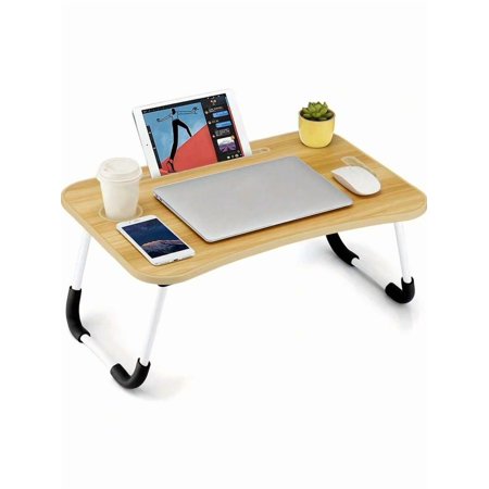 Portable Laptop Desk - able Computer Desk - With Cup Holder And Drawer - Suitable For Use On Beds Sofas Or Floors
