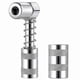 thumbnail image 1 of 90 Degree Grease Coupler Adapter with Sleeve and 3 Jaw Angle Accessory for Grease Nozzle Connection, 1 of 5