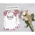 thumbnail image 5 of Inkdotpot 30FloralFill-In Style Bridal Shower Invitations Wedding Blank Invites, 5 of 5