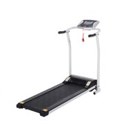 Lowest Price Ever! ANCHEER 1.5HP Foldable Electric Treadmill Fitness Home OfficeTreadmill with Heart Pulse System/ Low Noise/Adjustable Cushioning