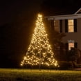 thumbnail image 2 of Fairybell Outdoor LED Christmas Tree (10FT 480 LED Lights) Pole Included, Easy Install, Warm White Color, 2 of 8