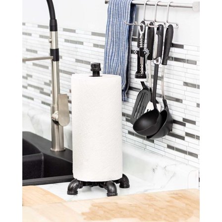 Industrial Paper Towel Holder Heavy Duty DIY Style Rustic Kitchen Farmhouse