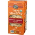 thumbnail image 2 of Lundberg Family Farms Organic Thin Stackers Red Rice and Quinoa Rice Cake, 6 Ounce -- 6 per Case., 2 of 6