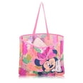 thumbnail image 3 of Fast Forward Disney Minnie Mouse Beach Bag Tote Bag For Women | Travel Tote Bag for Adults, Kids, Girls, Boys | Cute Minnie Mouse Tropical Print, 3 of 5