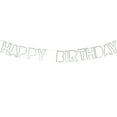 thumbnail image 1 of relayinert 1pcs Set 16.4ft Gold Paper Card Birthday Decorations Happy Birthday Banner For Birthday Party Happy Birthday Sign TYPE2 NO2, 1 of 6