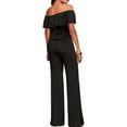 thumbnail image 2 of Women's High Waist Wide Leg Pants Jumpsuit Romper, 2 of 2