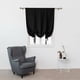 thumbnail image 1 of Xiao Hua Cortinas cortas opacas - Cortina con bolsillo para barra de 100*120 cm, medias cortinas negras para ventanas, cortinas opacas de poliéster de 2 piezas, cortinas para ventanas pequeñas,, 1 of 5