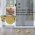 thumbnail image 4 of Rodillos para puerta mosquitera corrediza Augenweide KDEX20, 4 piezas, acero, 4 of 6
