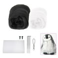 thumbnail image 4 of Penguin Needle Felting Material Production Kit For Beginners Wool Craft DIY J4F4, 4 of 8