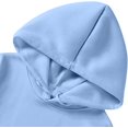 thumbnail image 5 of Hoodies For Women Oversized Fleece Sweatshirts Long Sleeve Casual Hooded Basic Pullover 2024 Fall Outfits Sweater, 5 of 6