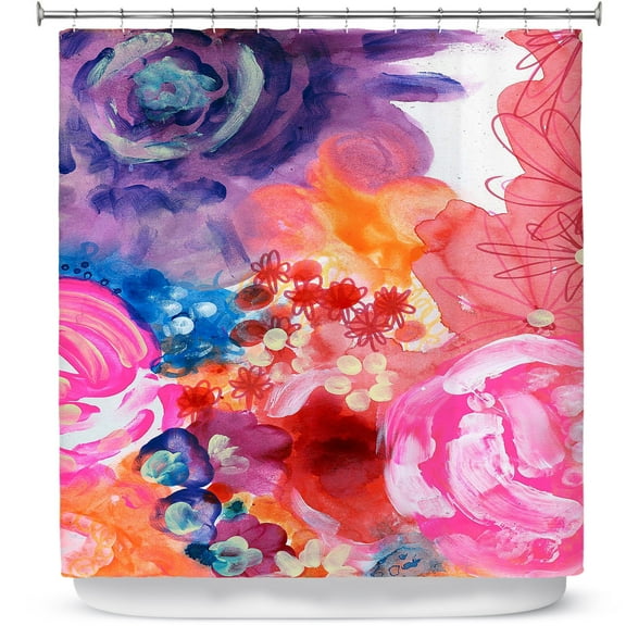 Shower Curtains 70" x 73" from DiaNoche Designs by Robin Mead - Jaylee