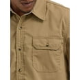 thumbnail image 3 of Wrangler Authentics Men's Long Sleeve Classic Woven Shirt, Elmwood, M, 3 of 3
