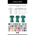 thumbnail image 2 of Made by Olivia Women's Basic Solid Multi Colors Fitted Short Sleeve T-Shirt [S-3XL], 2 of 6