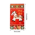 thumbnail image 3 of Chinese Year Red Envelopes Wrapping Paper Set Exquisite Imitation Flat Embroidery Design for Festive Celebrations, 3 of 9