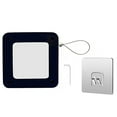 thumbnail image 1 of Punch-Free Drawstring Automatic Door Closer for Residential Commercial Bathroom Kitchen Doors, 1 of 7