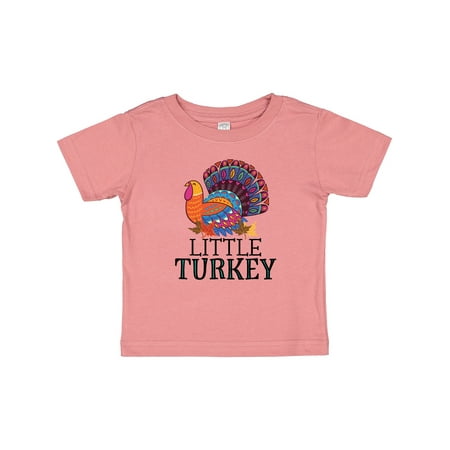 

Inktastic Thanksgiving Little Turkey Holiday Gift Baby Boy or Baby Girl T-Shirt