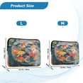 thumbnail image 4 of FORMRS 13"-13.3" Laptop Sleeve Protective Case Soft Carrying Quilted Computer Bag Cover, Green Goldfish, 4 of 7