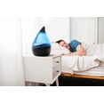 thumbnail image 4 of Crane USA Top Fill Drop 1 Gallon Ultrasonic Cool Mist Humidifier with 24 Hour Run Time Black & Blue, 4 of 12