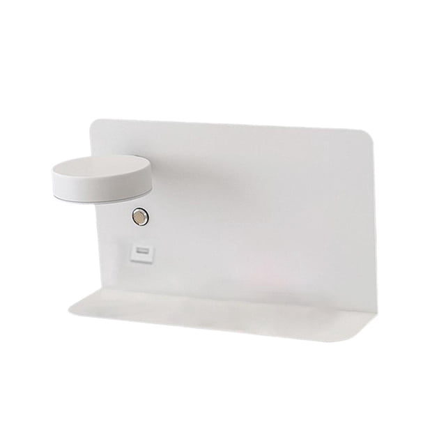 GROWTH TANK Queen Modern White Adjustable LED Wall Lamp Bedroom Bedside Reading Large
