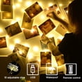 thumbnail image 2 of Fairy String Lights with Remote , 33FT 100 LEDs String Lights , USB Plug Powered 8 Modes Fairy Lights, for Chirstmas, Weddings, Parties, Wall Decorations (Warm White), 2 of 7