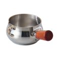 thumbnail image 1 of Taza de acero inoxidable para salsa, condimentos, aderezo pequeño, taza medidora Plata, 1 of 8