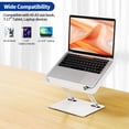 thumbnail image 4 of Soporte para libros BESIGN BS01 ajustable para tablet y portátil, color blanco, 4 of 8