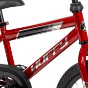 Huffy 16 Rock It Boys’ Kids’ Bike, Fits Riders 42”-48”, EZ Build, Red